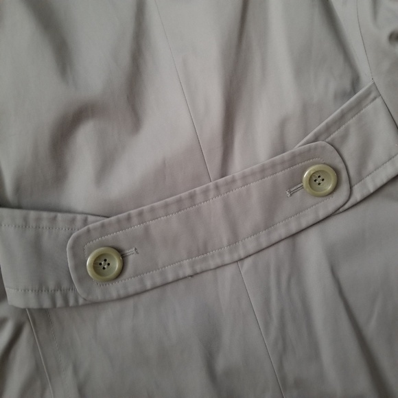 Worthington Short Trench Coat Sage Green Large - Picture 8 of 8